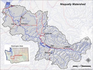 Nisqually Watershed Map Nisqually Watershed Map